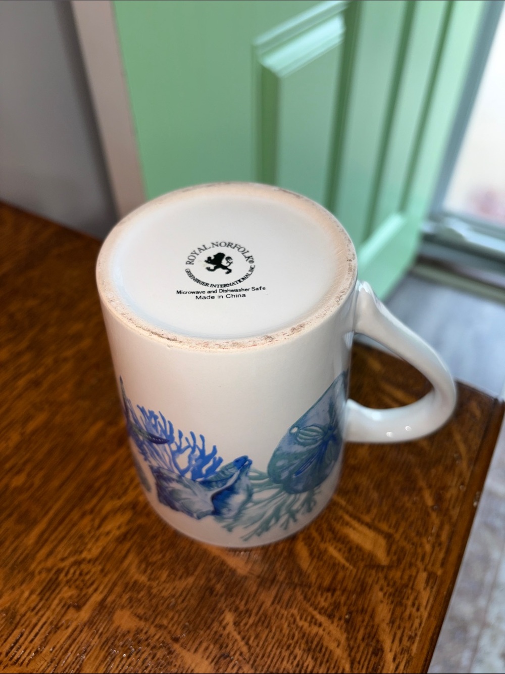 Seashells Ocean Themed Coffee Mug - Picture 6 of 7